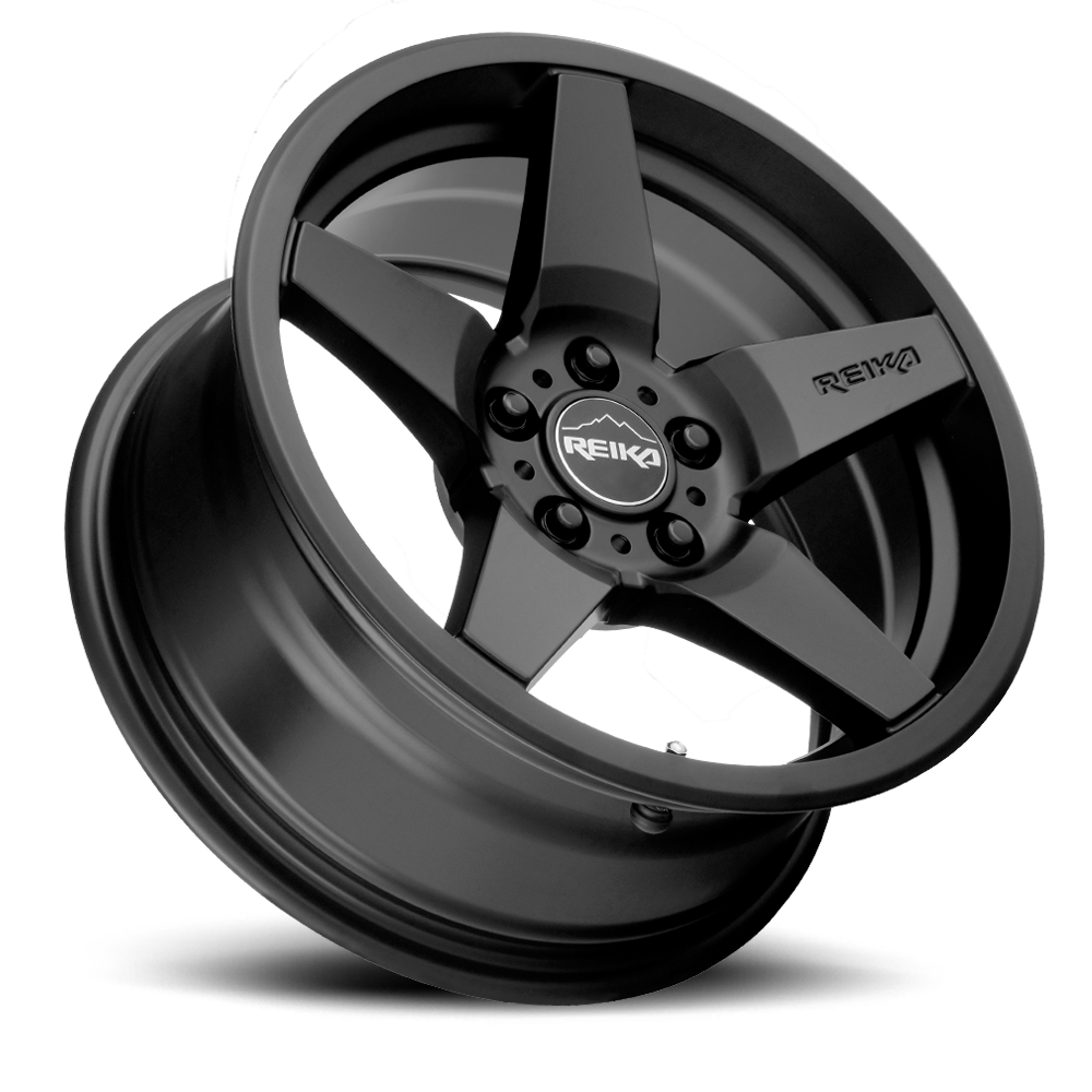 Reika Seeker R15 15x7" 5x100mm 56.1mm CB +15mm Satin Black