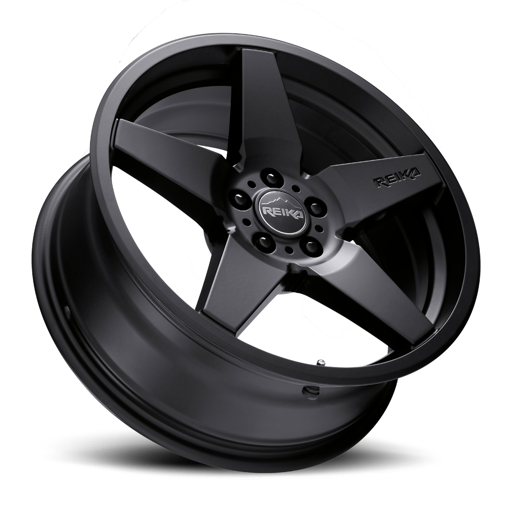 Reika Seeker R15 17x7" 5x100mm 65.1mm CB +15mm Satin Black