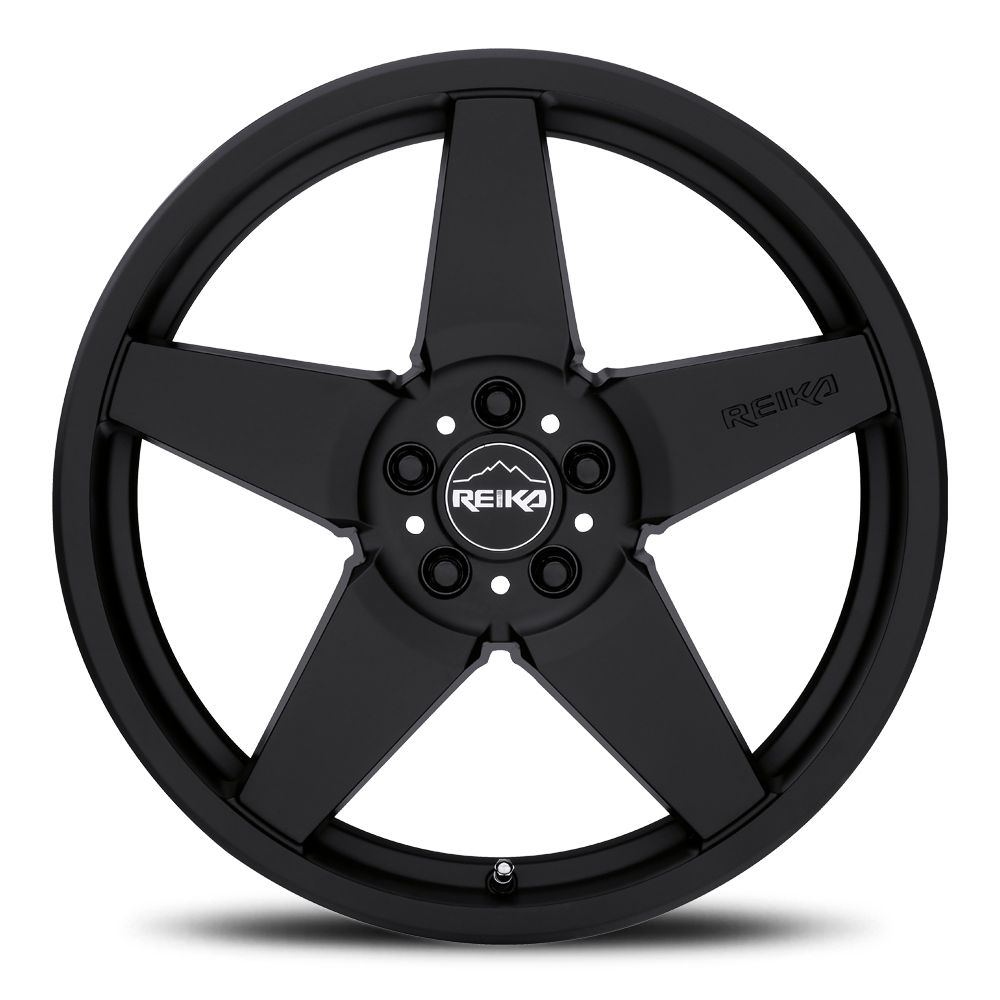 Reika Seeker R15 17x7" 5x100mm 65.1mm CB +15mm Satin Black