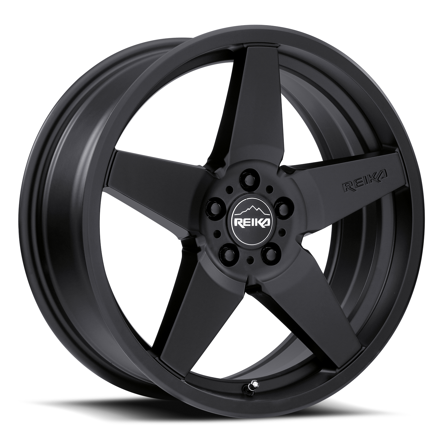 Reika Seeker R15 17x8" 5x114.3mm 65.1mm CB +38mm Satin Black