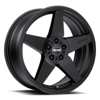 Reika Seeker R15 17x8" 5x114.3mm 65.1mm CB +38mm Satin Black