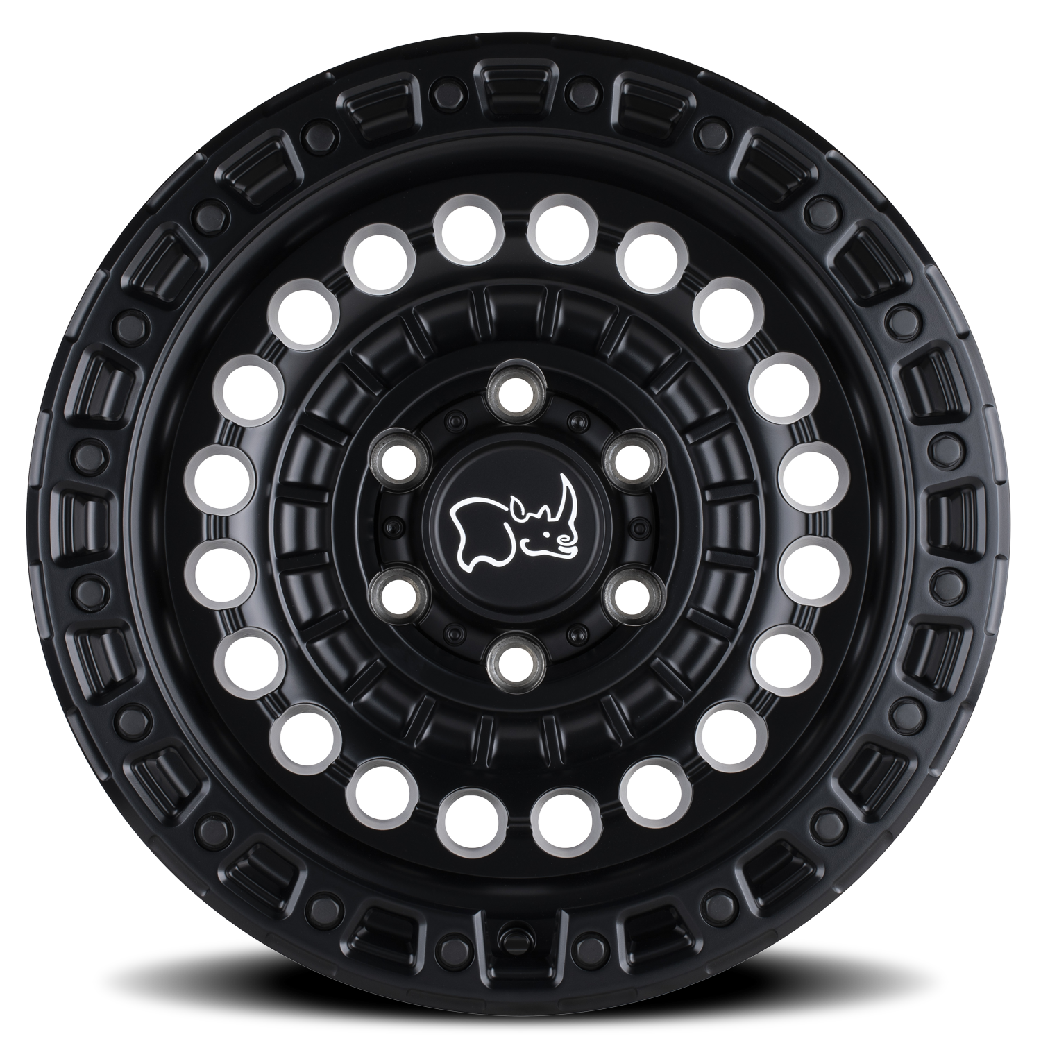 Black Rhino Sentinel 20x9.5" 8x165.1mm 125.1mm CB +12mm Matte Black