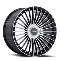 Niche Serene NC282 24x10" 5x112mm 74.1mm CB +35mm Gloss Black Machined Face