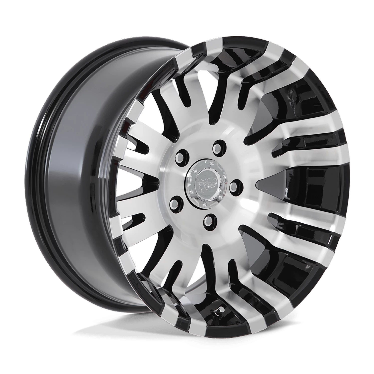 Pro Comp Series 01 Raven 17x8" 6x139.7mm 108mm CB 0mm Gloss Black Machined
