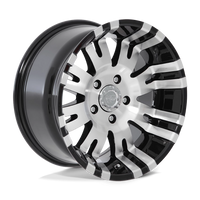 Pro Comp Series 01 Raven 17x8" 6x139.7mm 108mm CB 0mm Gloss Black Machined
