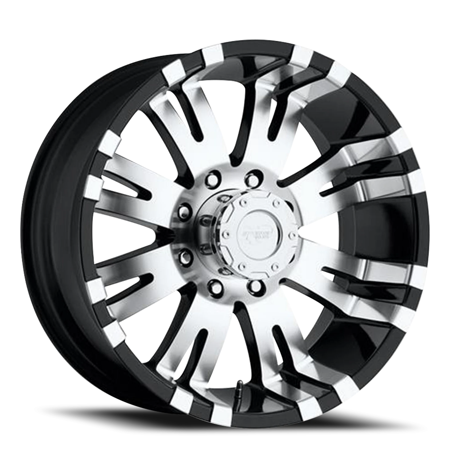 Pro Comp Series 01 Raven 18x9.5" 8x165.1mm 130.81mm CB -19mm Gloss Black Machined