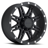 Pro Comp Series 31 Stryker 17x9" 8x165.1mm 130.81mm CB -6mm Flat Black