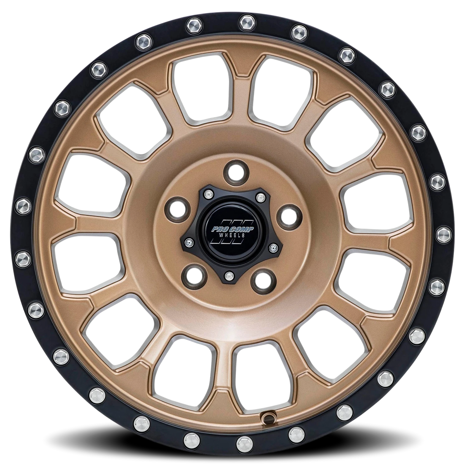 Pro Comp Series 34 Rockwell 17x8.5" 5x127mm 71.5mm CB 0mm Matte Bronze