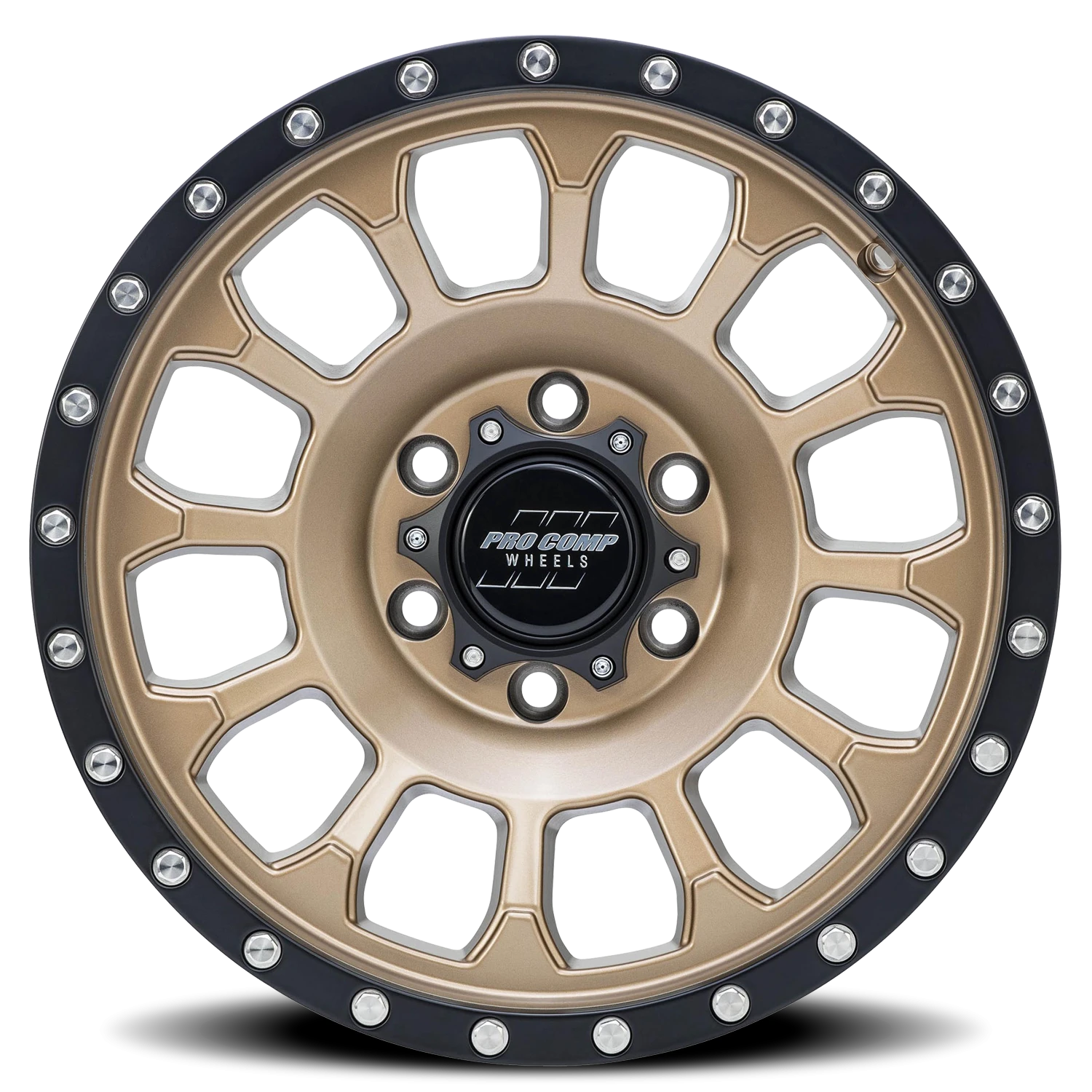 Pro Comp Series 34 Rockwell 17x8.5" 6x135mm 87.1mm CB 0mm Matte Bronze