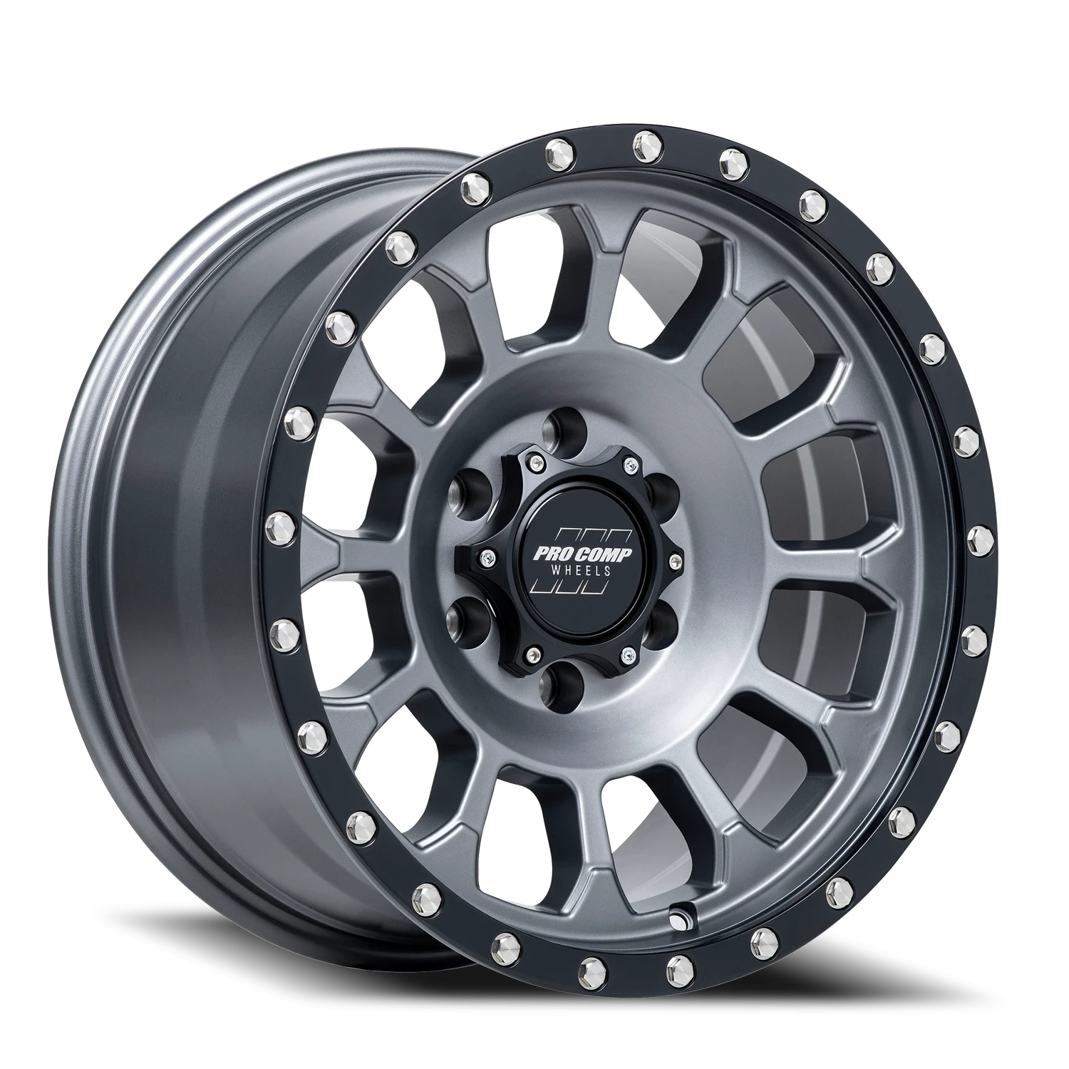 Pro Comp Series 34 Rockwell GY 17x8.5 +0 6x139.7mm 108mm Graphite
