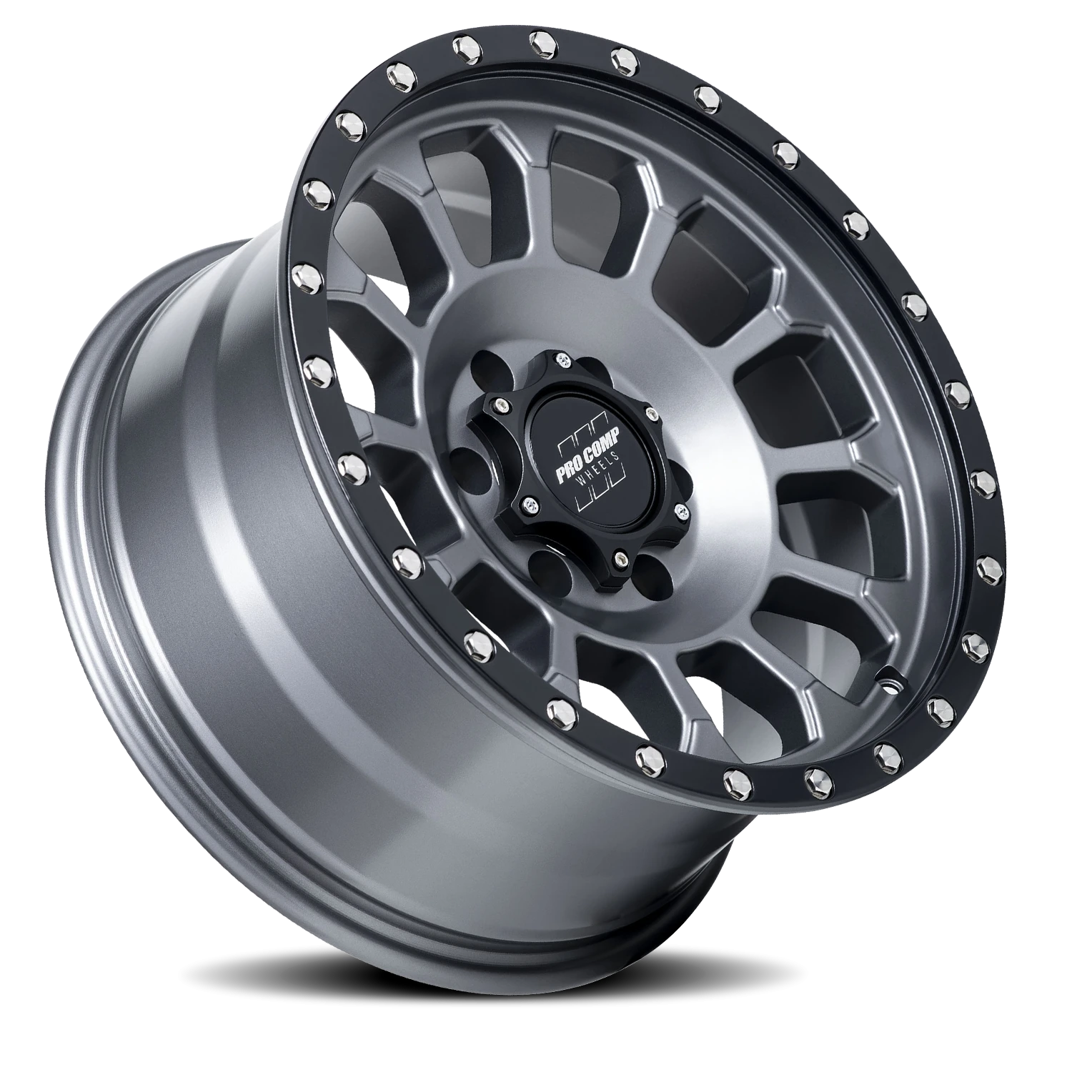 Pro Comp Series 34 Rockwell GY 17x8.5 +0 6x139.7mm 108mm Graphite