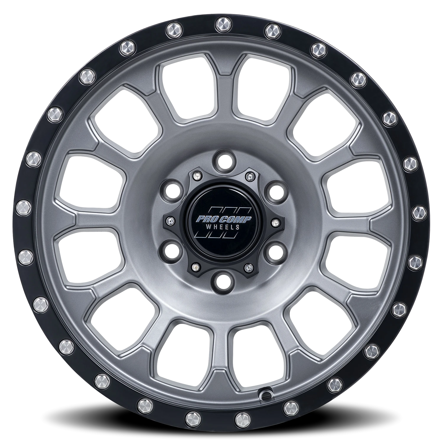 Pro Comp Series 34 Rockwell GY 17x8.5 +0 6x139.7mm 108mm Graphite