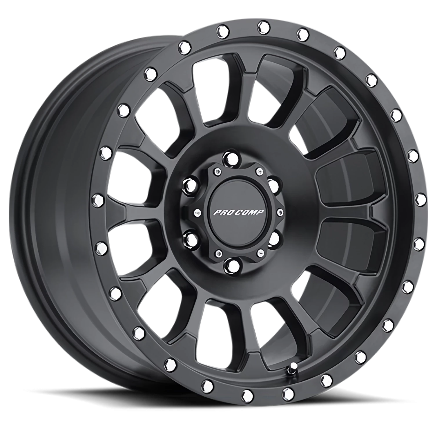 Pro Comp Series 34 Rockwell 20x9" 6x135mm 87.1mm CB -12mm Satin Black