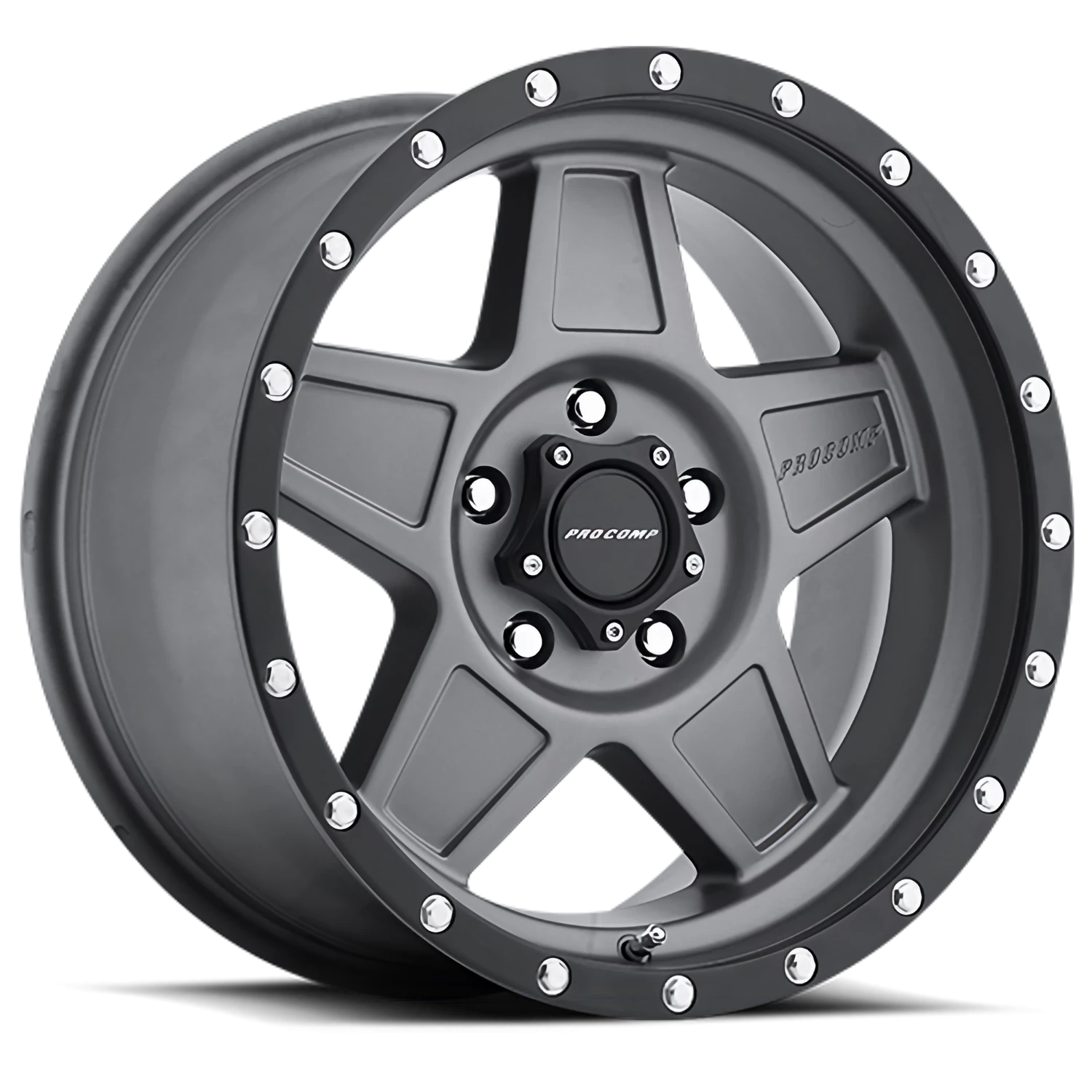 Pro Comp Series 35 Predator 17x8.5" 6x139.7mm 108mm CB 0mm Matte Graphite