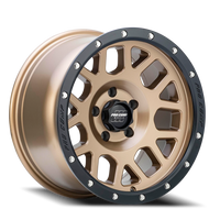Pro Comp Series 40 Vertigo 17x9" 5x127mm 83.06mm CB -6mm Matte Bronze