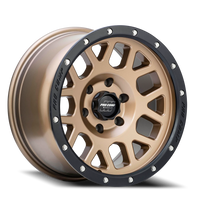 Pro Comp Series 40 Vertigo 17x9" 6x139.7mm 108mm CB -6mm Matte Bronze