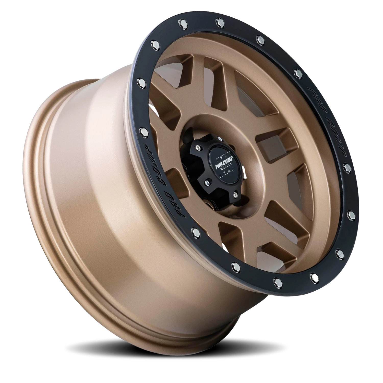 Pro Comp Series 41 Phaser 17x9" 5x127mm 83.06mm CB -6mm Matte Bronze