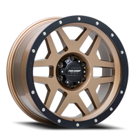 Pro Comp Series 41 Phaser 17x9" 6x139.7mm 108mm CB -6mm Matte Bronze