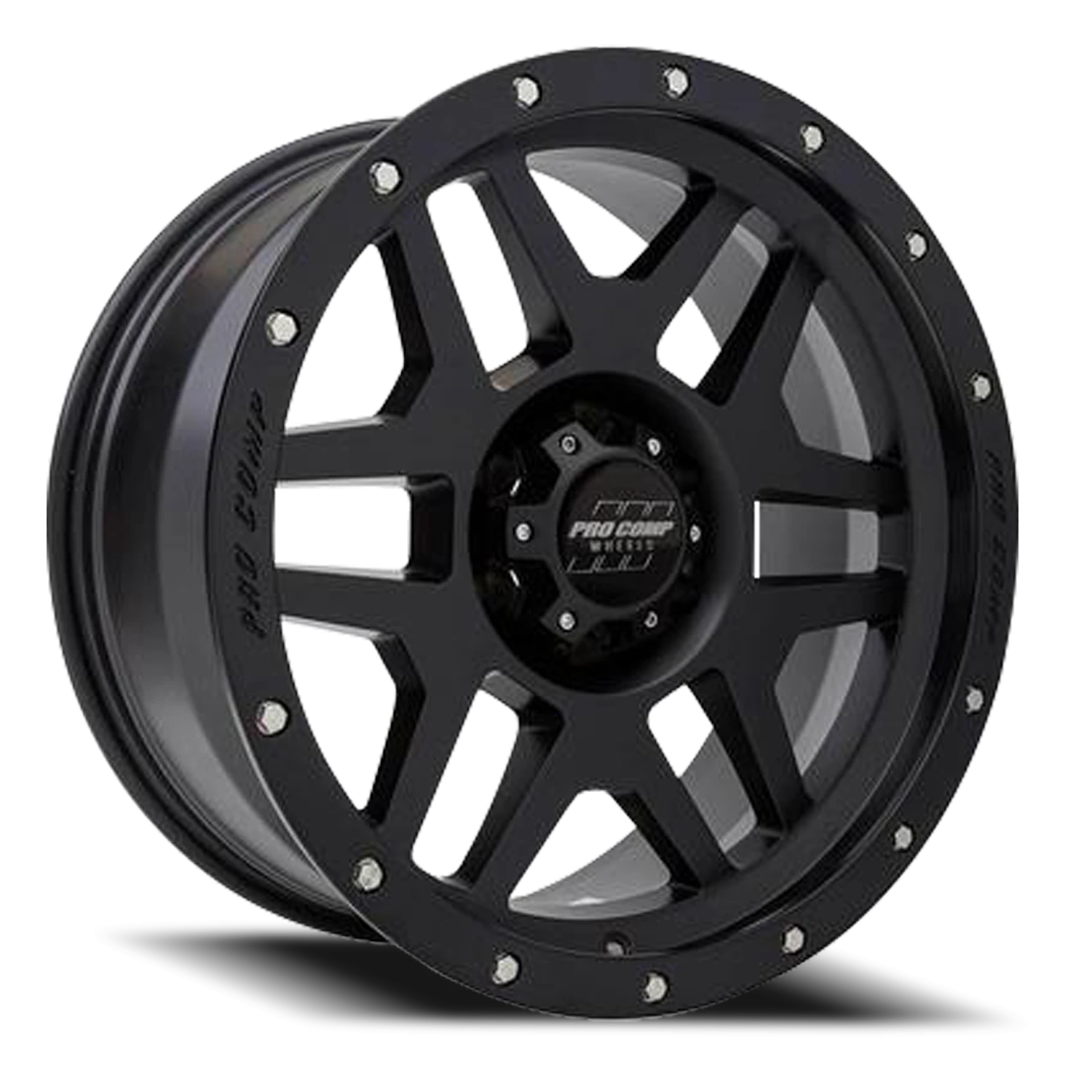 Pro Comp Series 41 Phaser 18x9" 6x139.7mm 114mm CB +12mm Satin Black