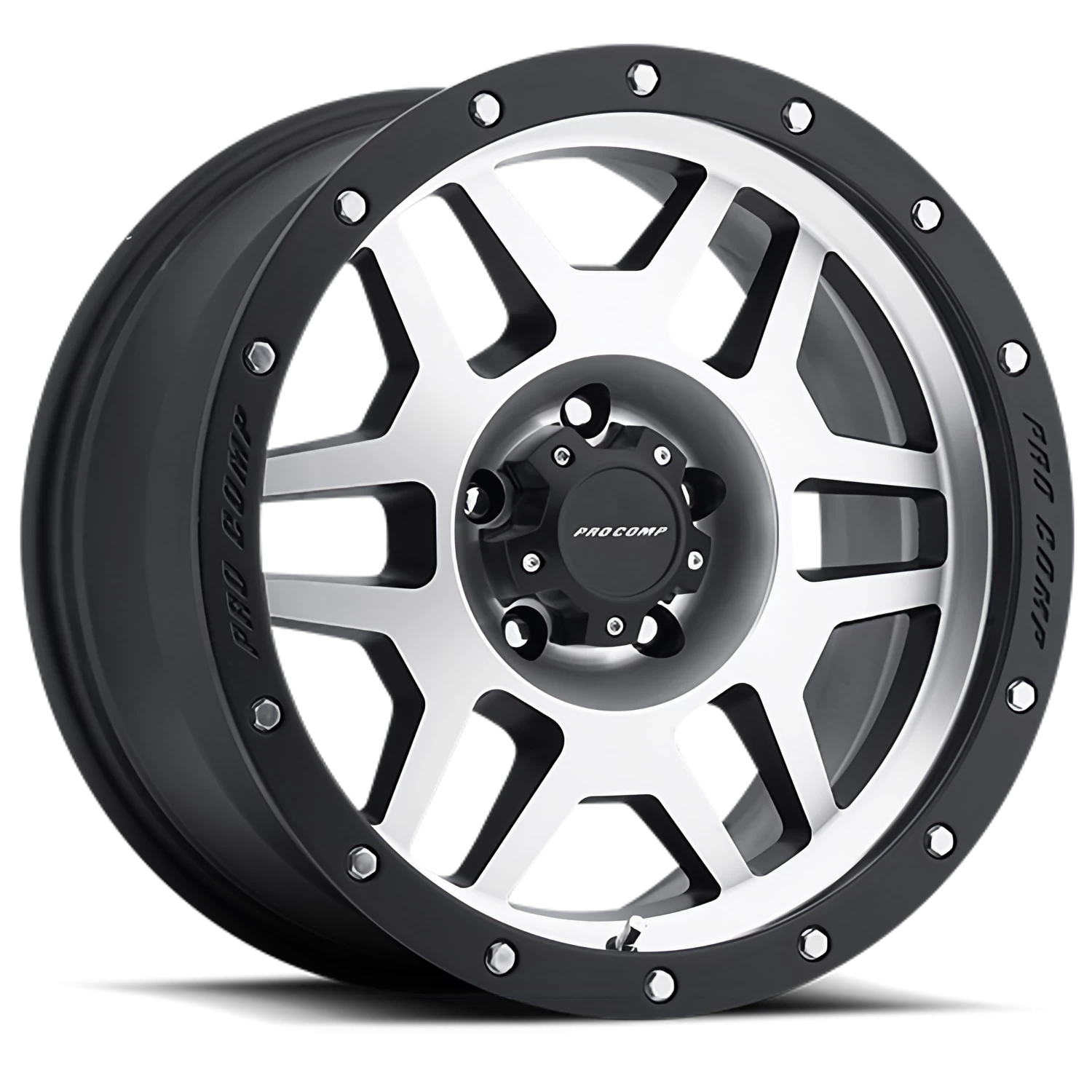 Pro Comp Series 41 Phaser 17x9" 5x127mm 83mm CB -6mm Machined