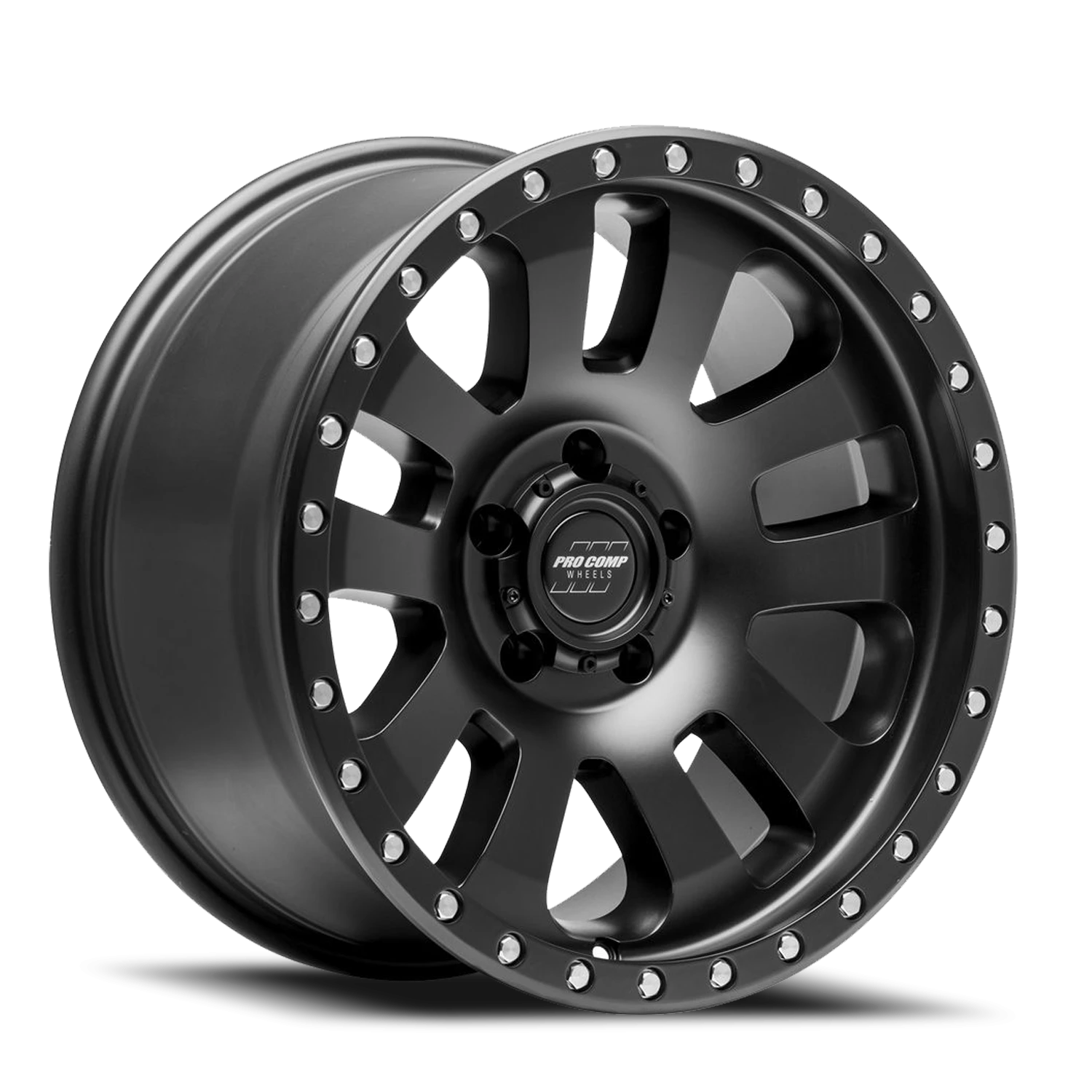 Pro Comp Series 46 Prodigy 17x9" 5x127mm 71.5mm CB -6mm Satin Black