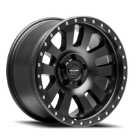 Pro Comp Series 46 Prodigy 17x9" 5x127mm 71.5mm CB -6mm Satin Black