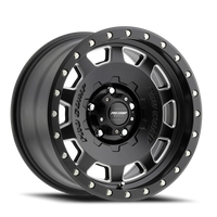 Pro Comp Series 60 Hammer 17x9" 5x127mm 72mm CB -6mm Satin Black Milled