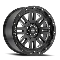 Pro Comp Series 61 Cognos 17x9" 6x139.7mm 108mm CB -6mm Satin Black Milled