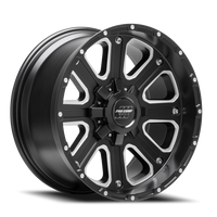 Pro Comp Series 72 Axis 17x9" 6x139.7mm 108mm CB -6mm Satin Black