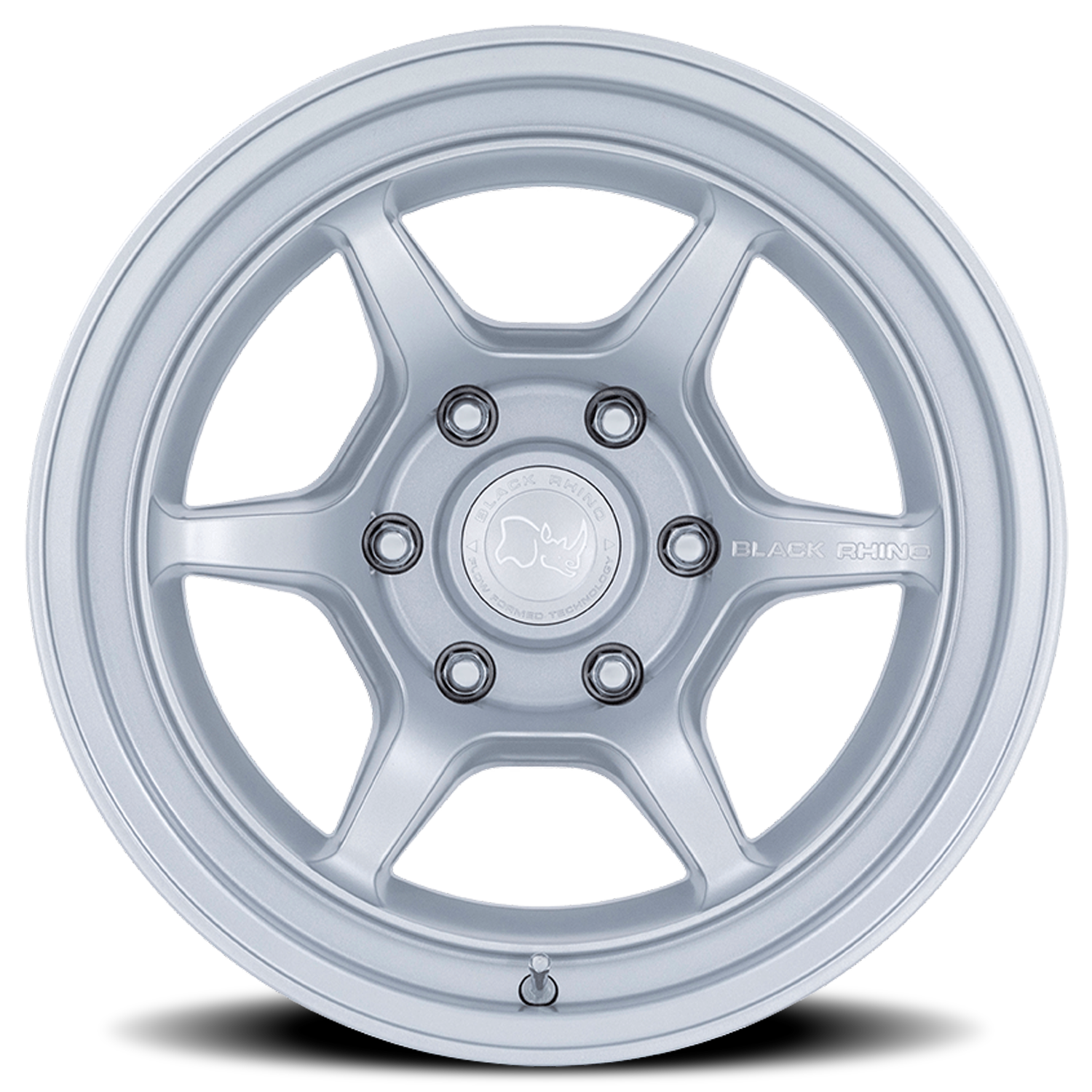 Black Rhino Shogun 17x8.5" 6x114.3mm 66.06mm CB +20mm Hyper Silver
