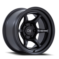 Black Rhino Shogun 17x8.5" 6x139.7mm 106.1mm CB -10mm Matte Black