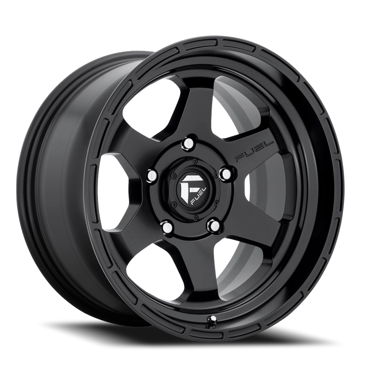 Fuel Shok 16x7 +42 5x160mm 65.07mm Matte Black