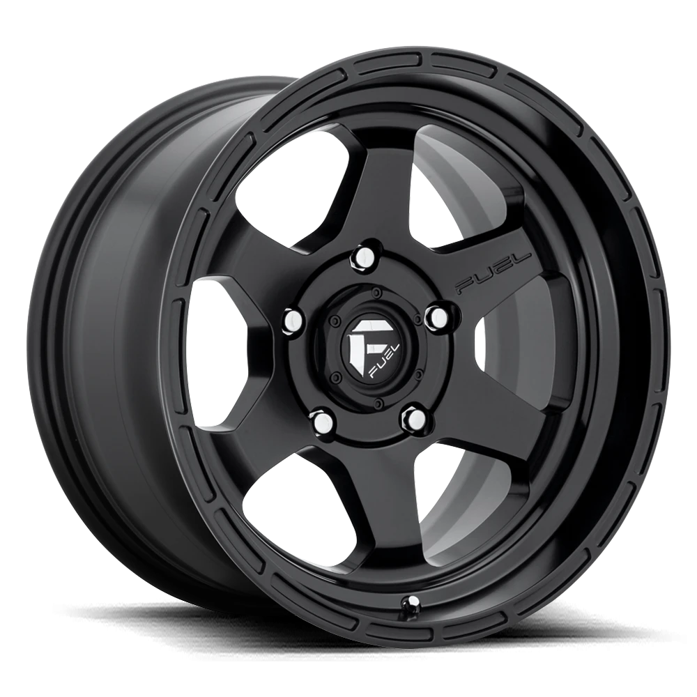 Fuel Shok D664 18x9 +20 6x139.7mm 106.1mm Matte Black