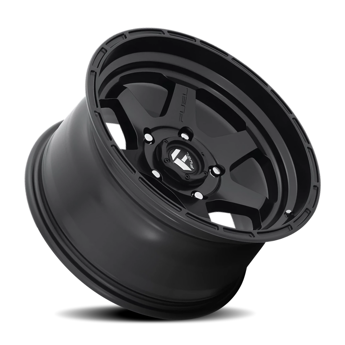 Fuel Shok 17x10 -18 6x135mm 87.1mm Matte Black