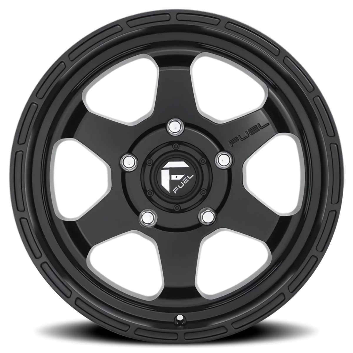 Fuel Shok 18x9 +1 6x139.7mm 106.1mm Matte Black
