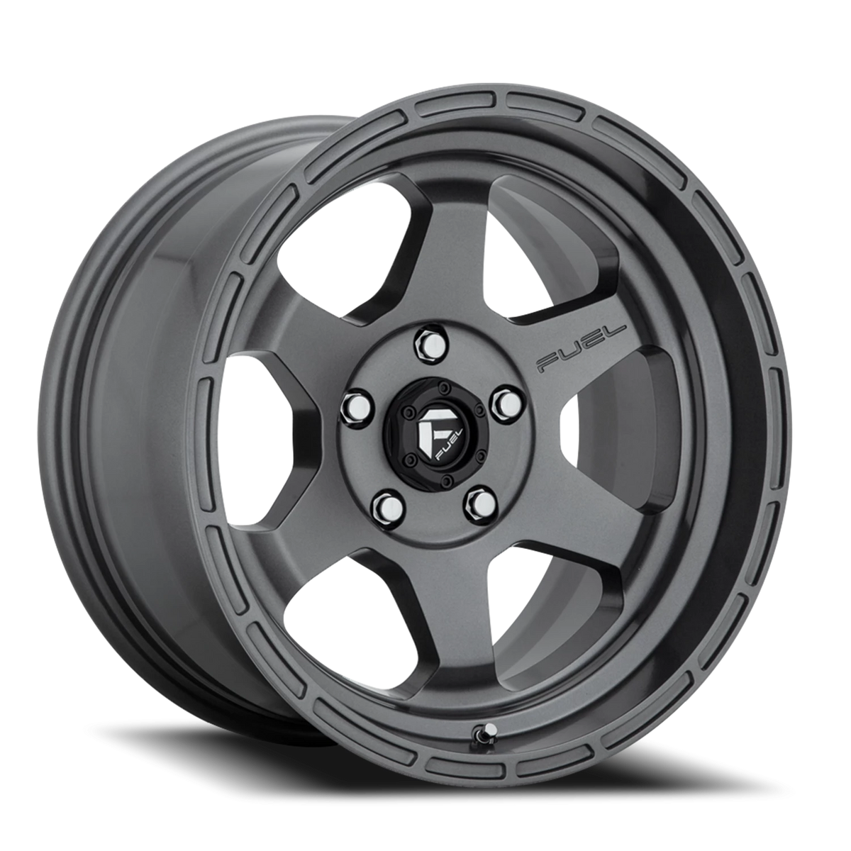 Fuel Shok 20x9 +1 5x150mm 110.2mm Matte Anthracite