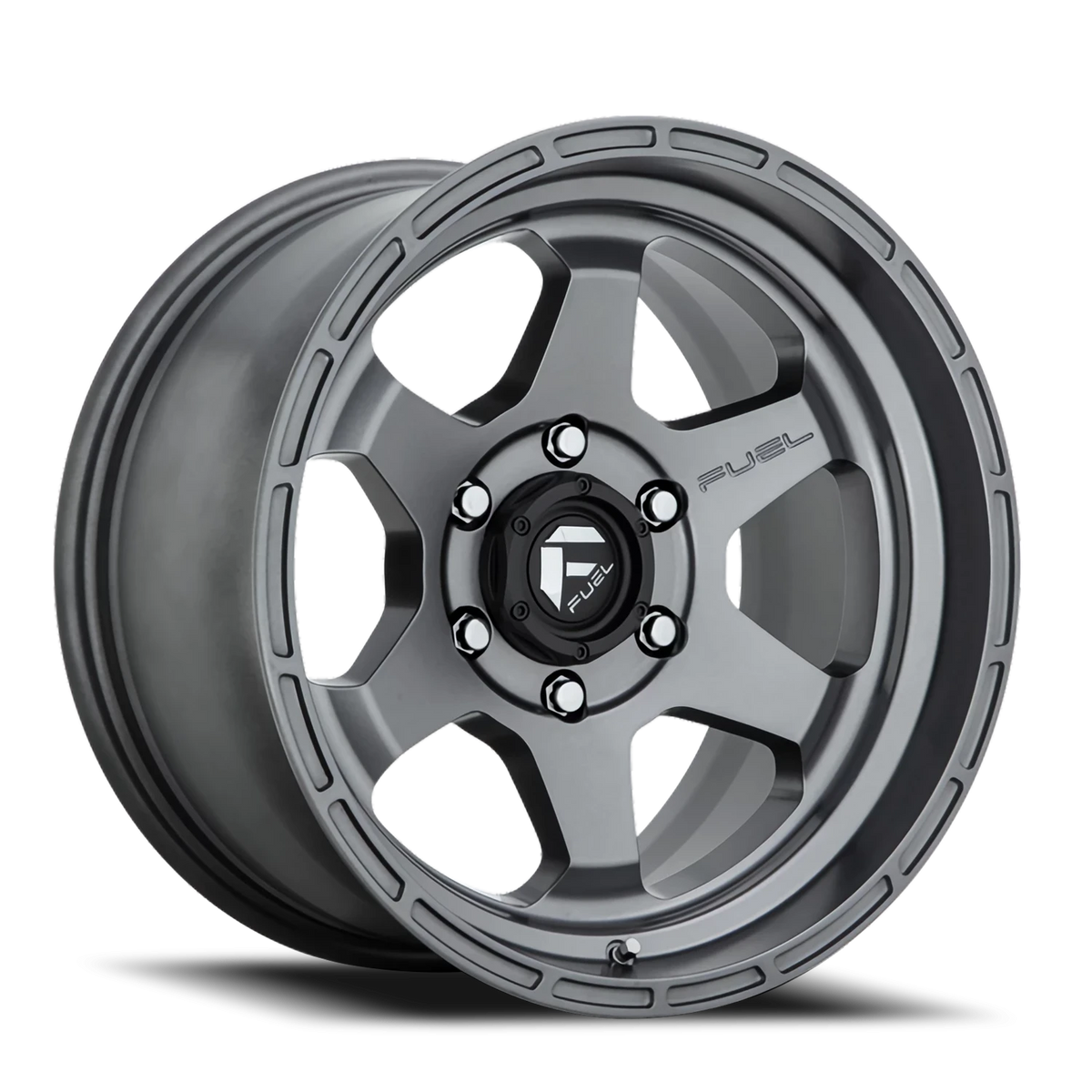 Fuel Shok 20x9 +1 6x139.7mm 106.1mm Matte Anthracite