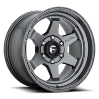 Fuel Shok 17x9" 6x139.7mm 106.3mm CB +1mm Matte Anthracite