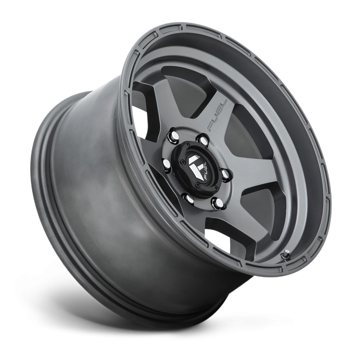 Fuel Shok 18x9" 6x139.7mm 106.1mm CB +1mm Matte Anthracite