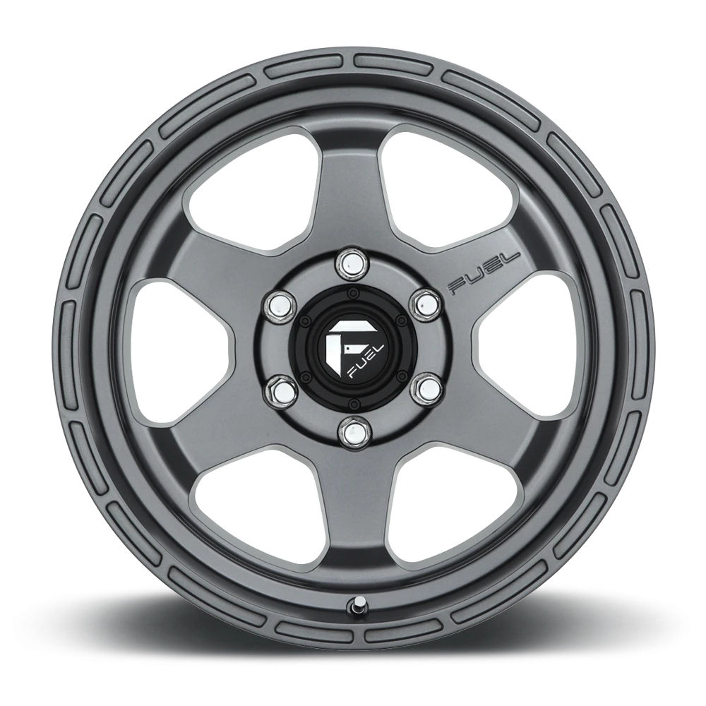 Fuel Shok 17x9" 6x139.7mm 106.3mm CB +1mm Matte Anthracite