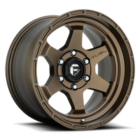 Fuel Shok 18x9" 5x150mm 110.1mm CB +20mm Matte Bronze