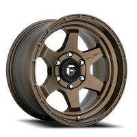 Fuel Shok 17x9" 6x139.7mm 106.3mm CB -12mm Matte Bronze