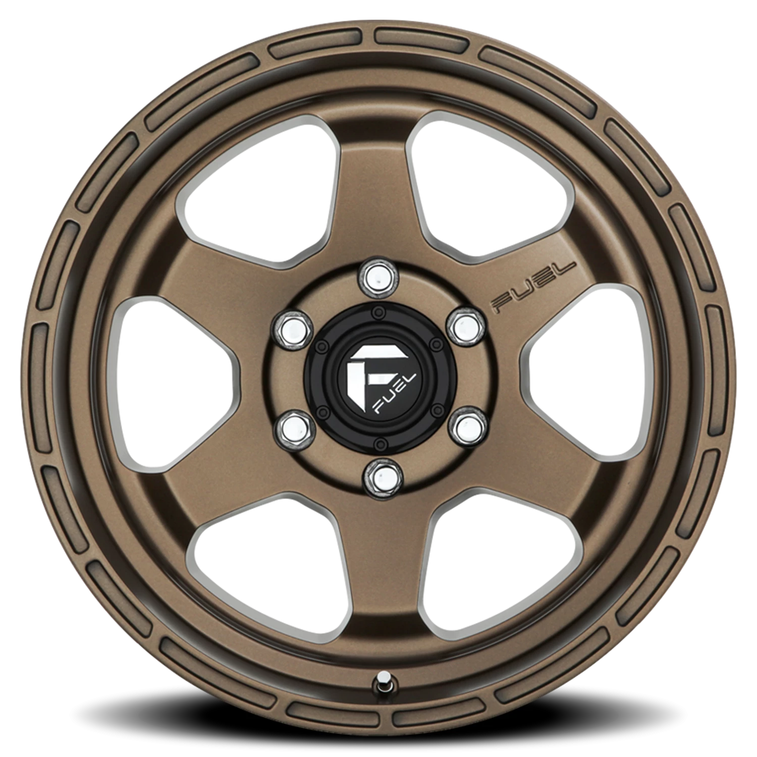 Fuel Shok 17x9" 6x139.7mm 106.3mm CB -12mm Matte Bronze