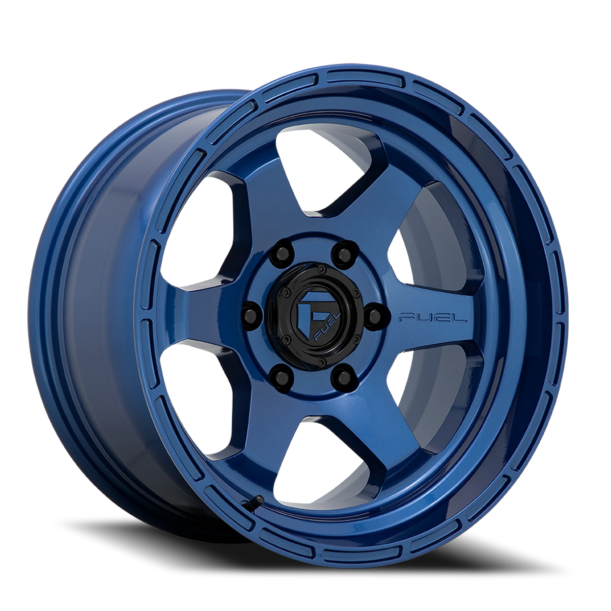 Fuel Shok 17x9 +1 6x139.7mm 106.1mm Dark Blue