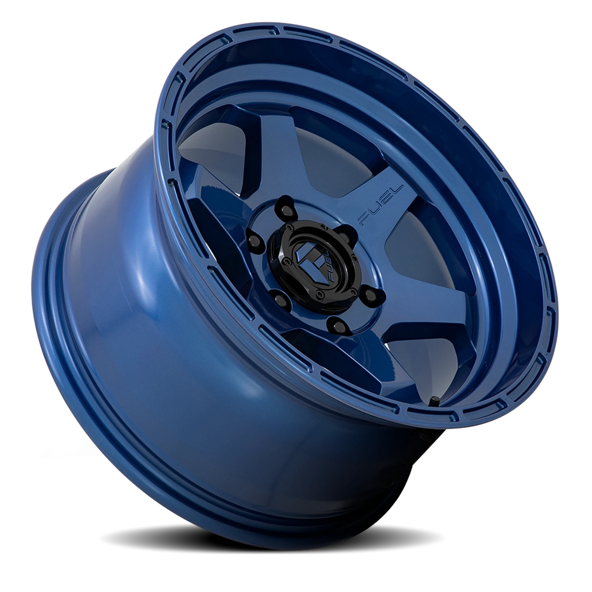 Fuel Shok 18x9 +1 6x139.7mm 106.1mm Dark Blue