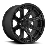 Fuel Siege 20x9 +1 5x127mm 71.5mm Matte Black