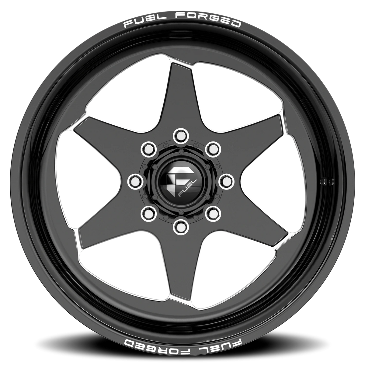 Fuel Sift FF115 24x14 -73 5x139.7mm 108mm Gloss Black Milled