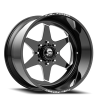 Fuel Sift FF115 20x9 +0 6x135mm 87mm Gloss Black Milled