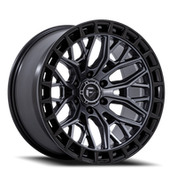 Fuel Sigma FC869 20x9" 6x135mm 87.1mm CB +1mm Matte Gunmetal Matte Black Lip