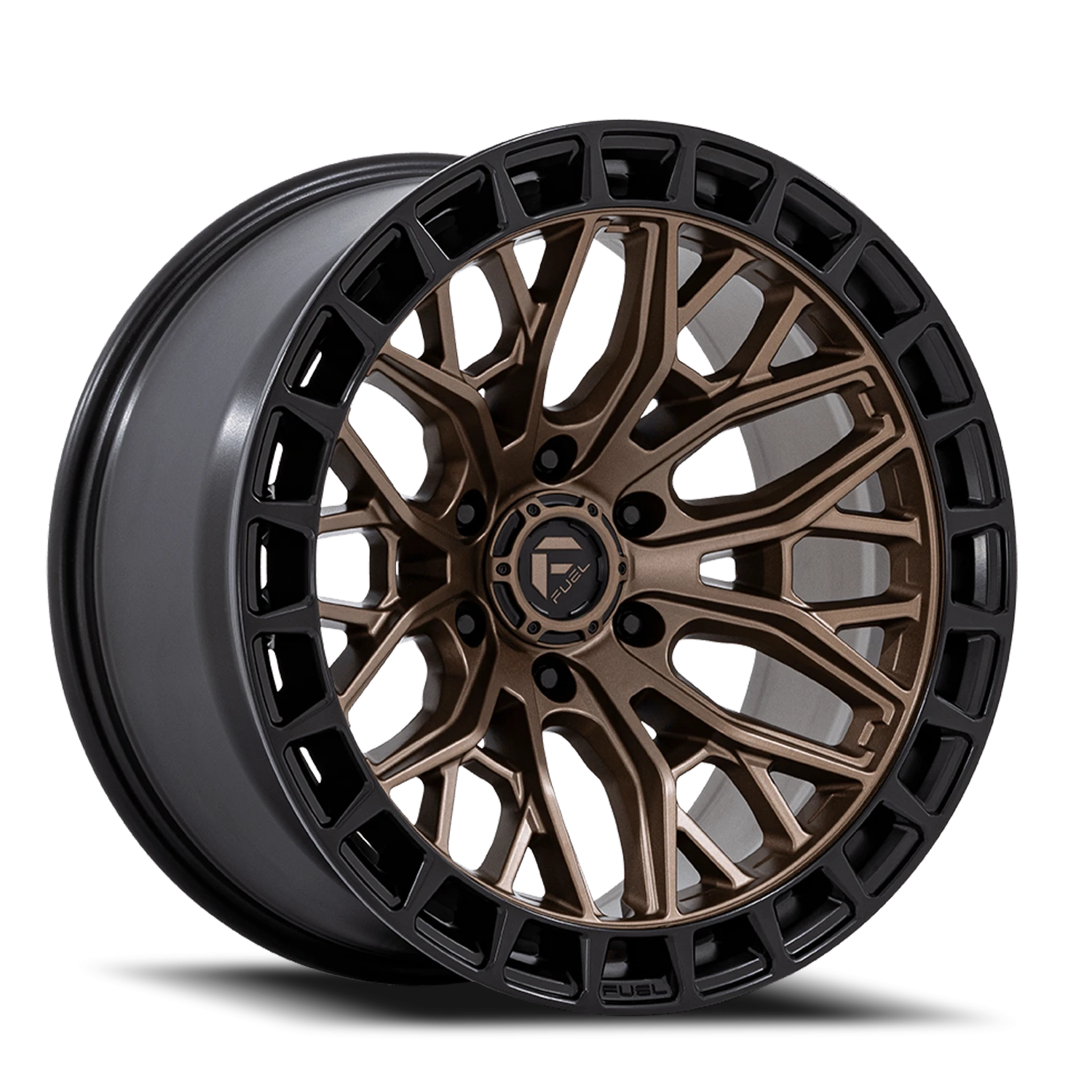 Fuel Sigma FC869 17x9" 5x127mm 71.5mm CB +1mm Matte Bronze Matte Black Lip